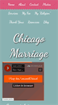 Mobile Screenshot of chicagomarriage.com